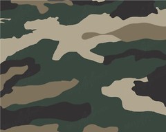 Army Camo Traditional Green Brown Black Wrap Vinyl Roll Sheet 3M – Many Sizes