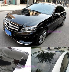 50FT X 5FT Car Wrap Black Flexible Glossy Paint Vinyl Film Sticker Air Free HDUS