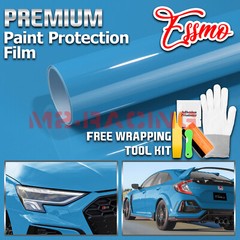 Color PPF Paint Protection Film Gloss Miami Blue Car Paint Scratch Shield Wrap