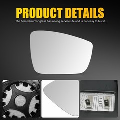 For 2012 to 2015 Volkswagen Passat Mirror Glass Heated Driver or Passeneger Side
