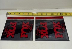 LOT OF 2 TRD PRO INTERNAL BYPASS FOX RACING SHOCKS SHOX DECALS STICKERS