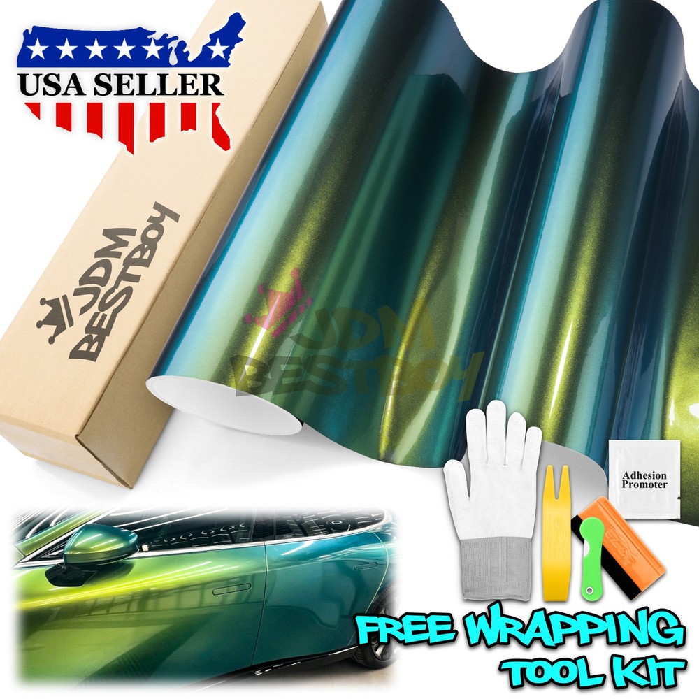 Galaxy Dust Gloss Spring Green Metallic Auto Sticker Decal Vinyl Wrap Sheet Film