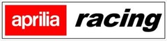 #G109 (1) Aprilia Racing Team Decal Sticker Fully Laminated Trailer Wall