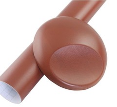 Multiple – Car Grain Leather Skin Textured Vinyl Wrap Sticker Interior Brown CF