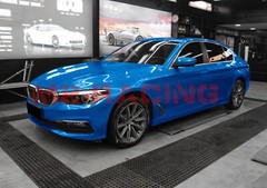 Gloss Diamond Glitter Sky Blue Sparkle Metallic Vinyl Wrap Sticker Decal Sheet
