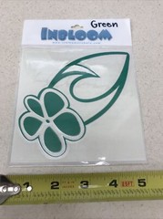NEW Hawaiian Surfboard Wave Flower Sticker Vinyl Car Decal Choose Your Color