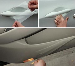 Glossy Invisible Clear Car Paint Protective Vinyl Film Wrap Sticker Bubble Free