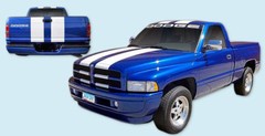 FOR All Ram Trucks 1500 2500 3500 Racing Stripes 10″ Vinyl Graphics Decal 40 FT.