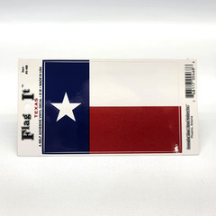 ⭐️ Flag It Texas Window Bumper Vinyl Decal Sticker- 3.25″ x 4.875″