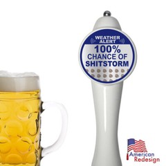 FUNNY Stocking Stuffer HardHat Sticker 100 Percent Chance of Poop Storm Vinyl 3″