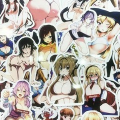 100 Pack Sexy Legs Anime Girls Waifu Women Sticker Hentai Ahegao Feet Decals Lot