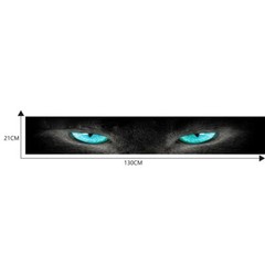 Front Window Decal Car Sticker 3D Waterproof Graphic Vinyl Self-adhesive Decor