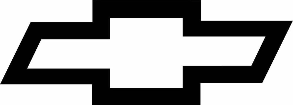 Bowtie Logo Emblem Vinyl Decal Car Truck Window Sticker REFLECTIVE