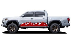 Door mountain graphics stickers decal compatible with Toyota Tacoma