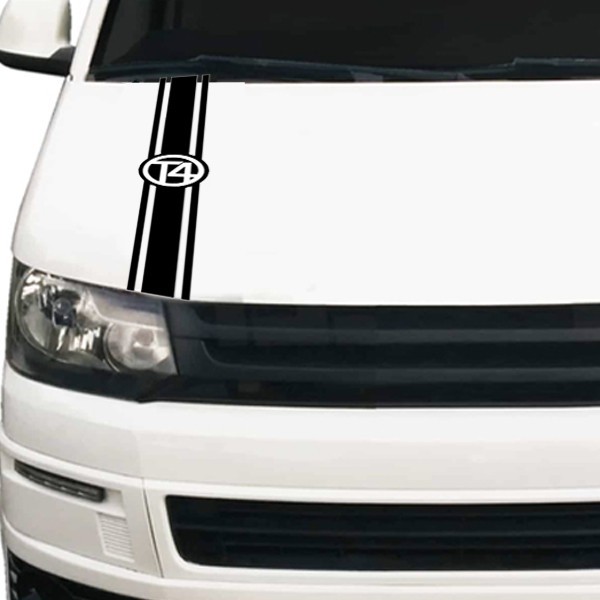 VW T4 Twin Bonnet or Tailgate Stripe 1m x1off