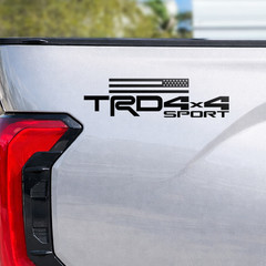 TRD 4X4 Sport Toyota Tundra 2024 2025 vinyl decals stickers Pair