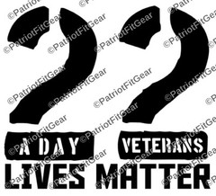 Veteran 22,The War Within,22 A Day,PTSD Awareness,Support Our Troops,Vinyl Decal