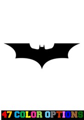Decal Vinyl Truck Car Sticker – DC Comics Batman Dark Knight Logo