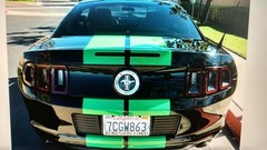10 11 12 13 14 Ford MUSTANG 10″ DUEL Racing Vinyl Stripe Graphic Decal 36 FT.