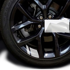 6x Car Accessories Reflective Sticker Car Wheel Rim Vinyl Decal Trim For 16″-21″