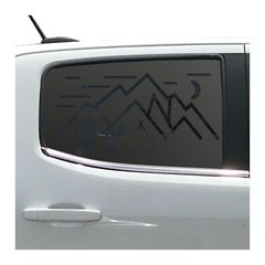 Minimalist mountain Design Decals for Crew Cab 2015-2022 Chevy Colorado CC1-CX1