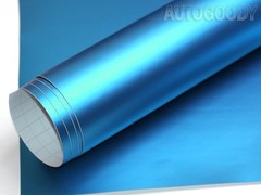 Premium Satin Matte Chrome Metallic Vinyl Film Wrap Sticker Air Bubble Free