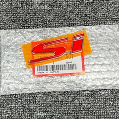 GENUINE FOR HONDA CIVIC 2017-2020 Silver RED ‘SI’ REAR BADGE EMBLEM