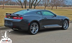 SKID ROCKER 2016-2018 Chevy Camaro Side Decals Rocker Stripes 3M Pro Series