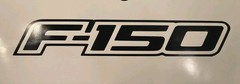 Windshield Window Vinyl Decal Waterproof Sticker for Ford F150 F-150 1PC