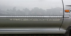 DOHC VTEC Long JDM Style for 88-91 CRX 92-95 Civic Eg Ek Ef Side Decals 24 inch
