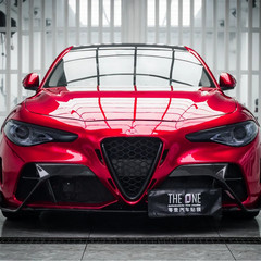 5FTx50FT PET Metallic Paint Soul Red Vinyl Wrap Self-Adhesive Air Release