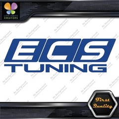 Compatible With ECS Tuning Performance Racing JDM Logo Vinyl Decals Stickers