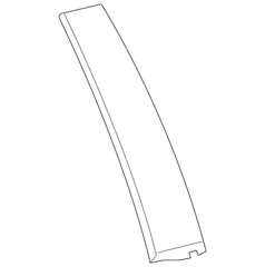 Genuine GM Rear Driver Side Door Window Frame Rear Applique 84263148