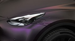 ESSMO PET Matte Metallic Magic Purple Car Vehicle Vinyl Wrap Decal Sticker