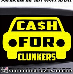 Junk /Bone Yard Business Advertising Decal Sticker JUNK CAR REMOVAL Car Scrap