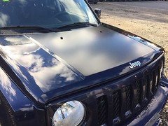 **NEW** Pre-Cut Hood Decal Graphic Fits Jeep Patriots