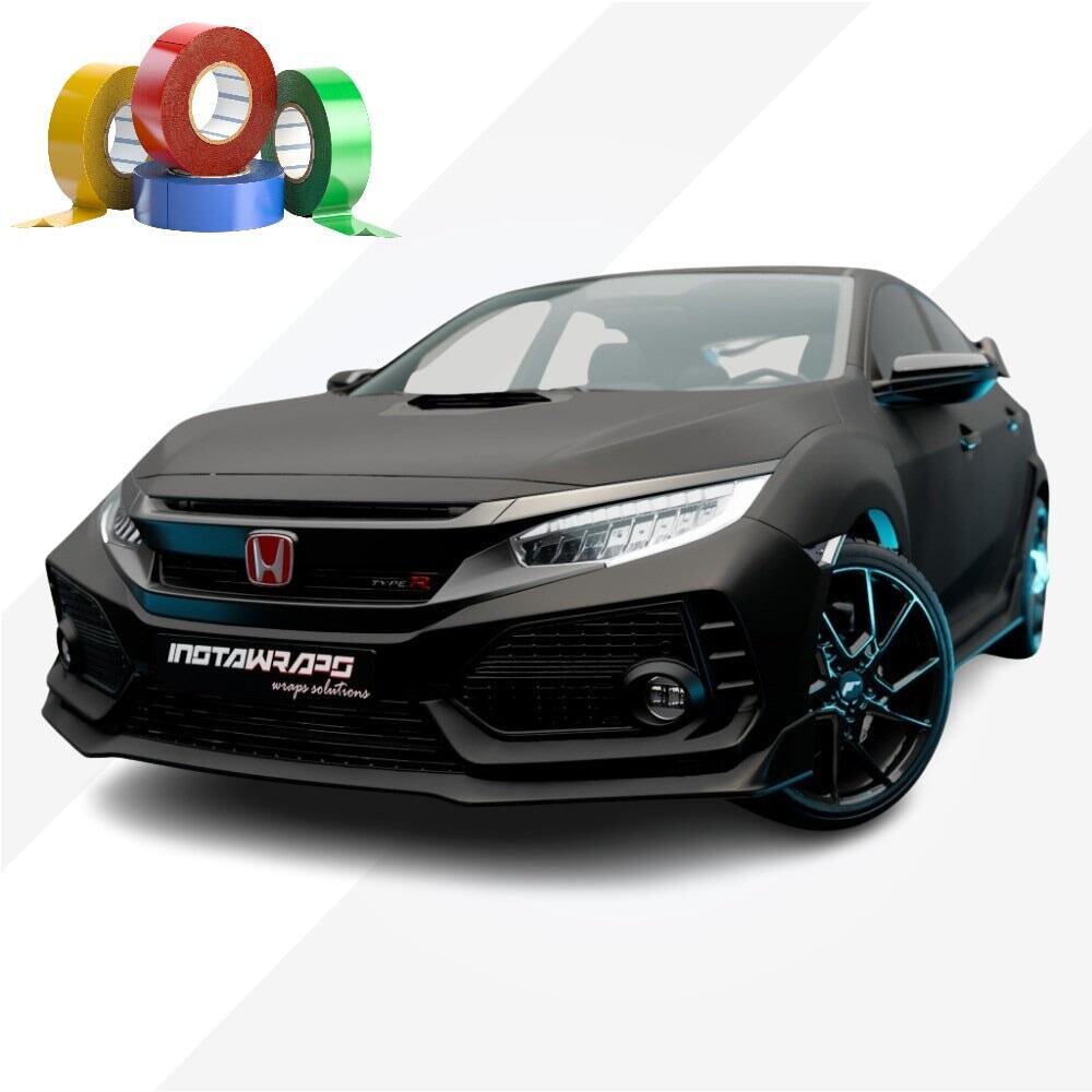 Avery Dennison Chrome Delete / Custom Stripes | Satin Black | 197-O