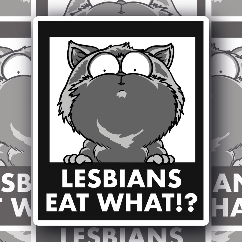 Laminated decal/sticker–UV/Water resistant for in/outdoor use – Cat