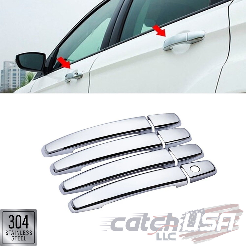 For 2002-2012 Toyota Corolla Sedan Accessories Chrome Door Handle Covers Trims