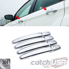 For 2002-2012 Toyota Corolla Sedan Accessories Chrome Door Handle Covers Trims