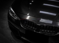 Genuine 3M 2080 Series G212 Gloss Black Metallic Vinyl Wrap Vehicle Film Decal