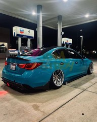 ESSMO PET Super Gloss Miami Blue Car Vehicle Vinyl Wrap Decal Glossy Like Paint