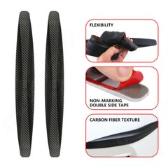 For Toyota Corolla Car Rubber Front Rear Corner Bumper Guard Protector Sticker