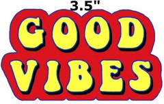 Good Vibes – Car Truck Window Bumper Graphic Sticker Decal Souvenir