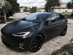 Premium Satin Black Matte Flat Vinyl Wrap Sticker Film DIY Decal Bubble Free