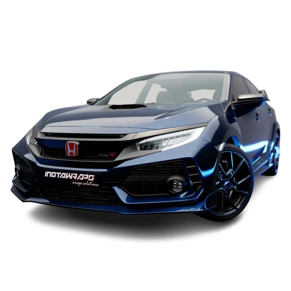 3M 1080 / 2080 Scotchprint Gloss Deep Blue Metallic Vinyl Car Wrap Film | G217