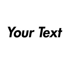 Futura Font Custom YOUR TEXT Vinyl Decal Sticker NAME Personalized Lettering