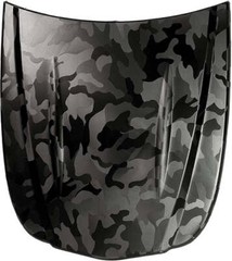 VVivid 2022 VVivid+ Black Stealth Medium Camo Vinyl Car Wrap Film | V504