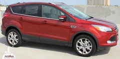 2013-2019 Ford Escape RUNAROUND Upper Body Vinyl Graphics Stripes Decals FO3