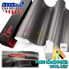 ESSMO PET Matte Metallic Selenite Gray Car Vehicle Vinyl Wrap Decal Sticker